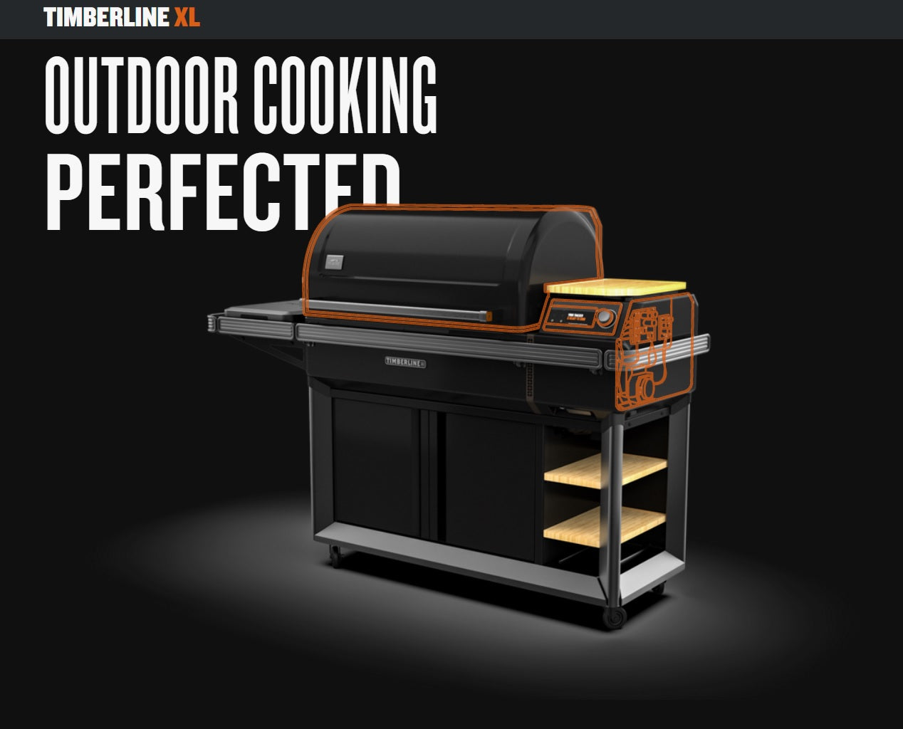 Traeger Timberline XL Wi-Fi Controlled Wood Pellet Grill with WiFire